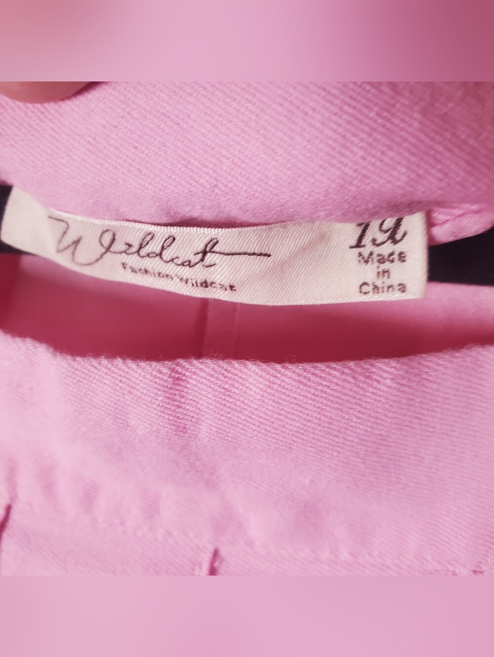 Women's Pink Pleated Skater Skirt - Picture 4 of 4
